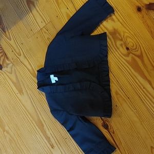 Ann Taylor LOFT black evening shrug. Size 4P.